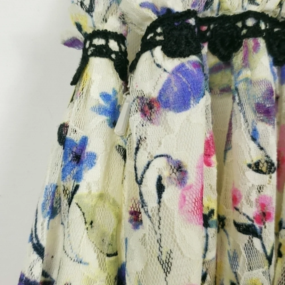 Free Peopl Spring Garden Combo cherry blossom maxi dress New with tag sz6 - Picture 6 of 11